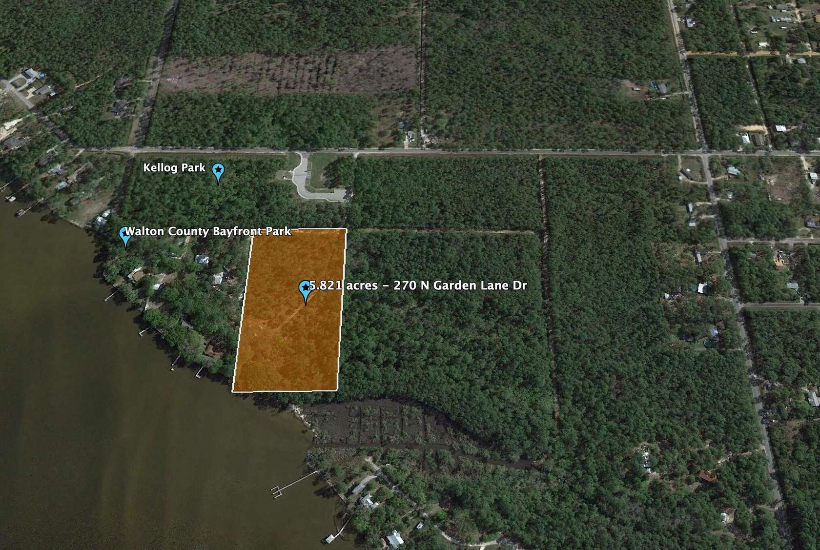6.68 Acres of Residential Land for Sale in Santa Rosa Beach, Florida
