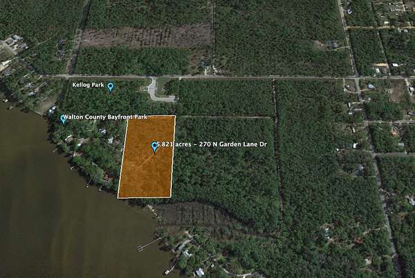 6.68 Acres of Residential Land for Sale in Santa Rosa Beach, Florida
