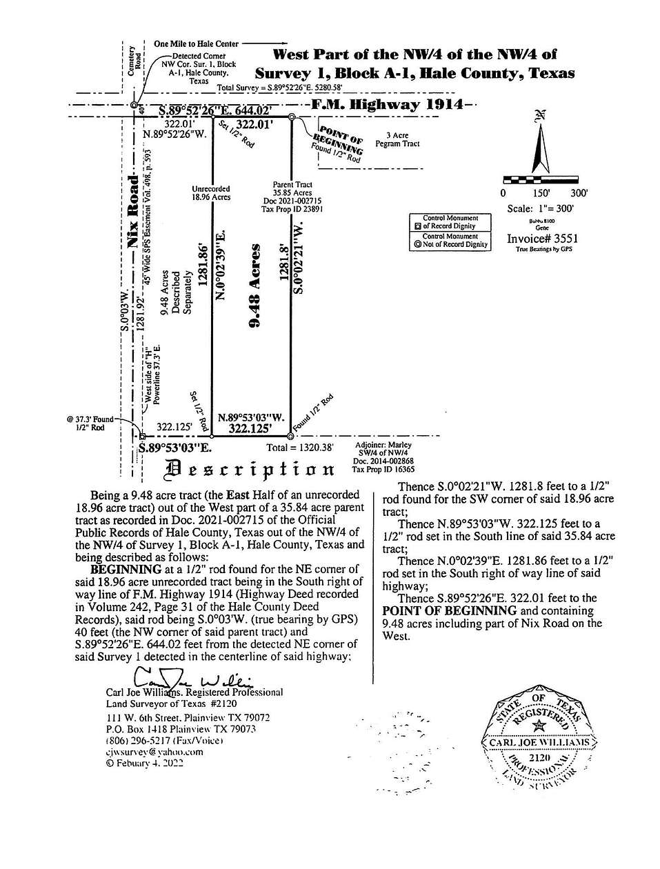9.48 Acres of Residential Land for Sale in Hale Center, Texas