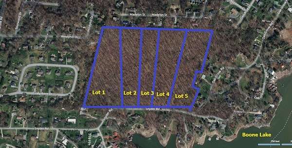 6.22 Acres of Residential Land for Sale in Gray, Tennessee