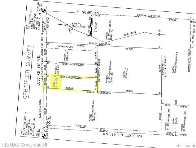2.1 Acres of Residential Land for Sale in Belleville, Michigan