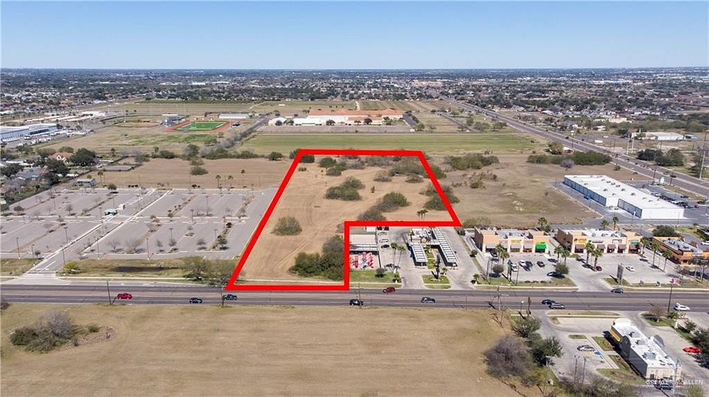 7.7 Acres of Commercial Land for Sale in McAllen, Texas