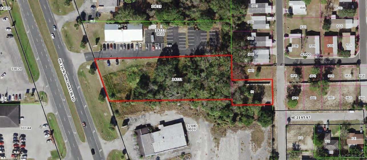 1.37 Acres of Residential Land for Sale in Crystal River, Florida