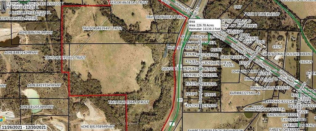 223 Acres of Agricultural Land for Sale in Athens, Texas