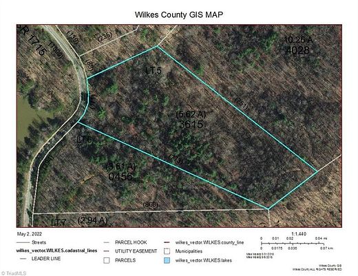5.7 Acres of Residential Land for Sale in McGrady, North Carolina