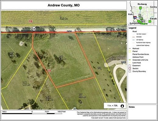 1.3 Acres of Residential Land for Sale in St. Joseph, Missouri