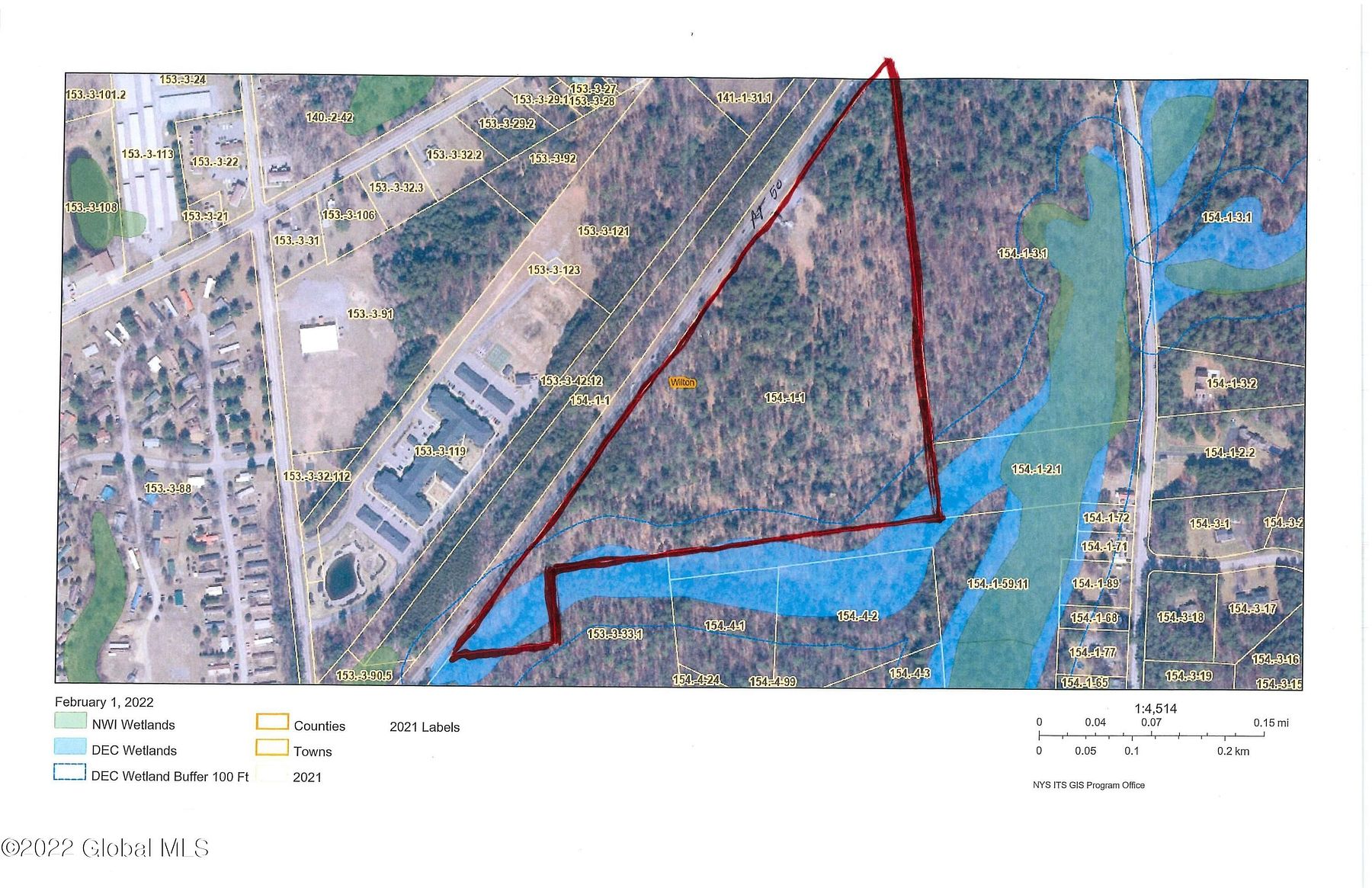 30 Acres of Commercial Land for Sale in Saratoga Springs, New York