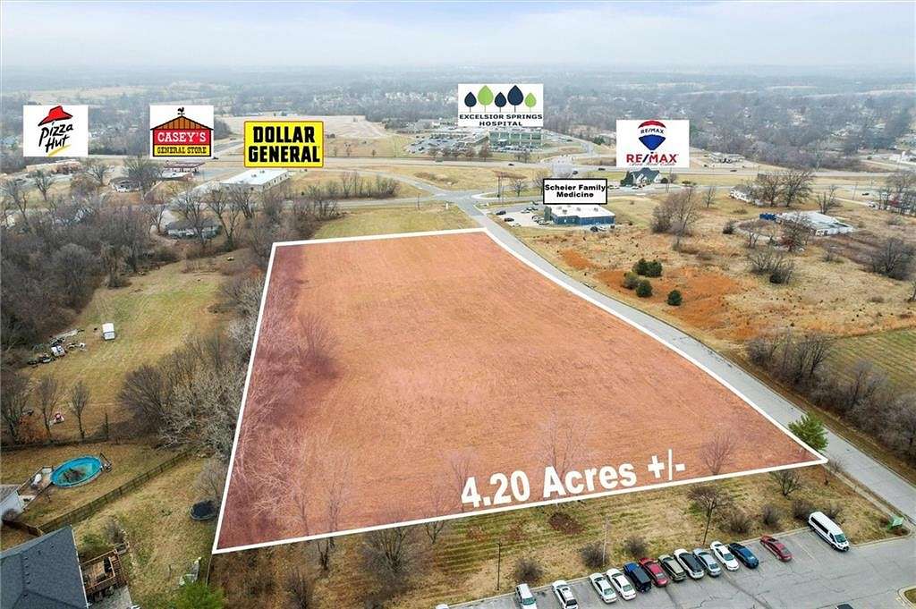 4.2 Acres of Commercial Land for Sale in Excelsior Springs, Missouri