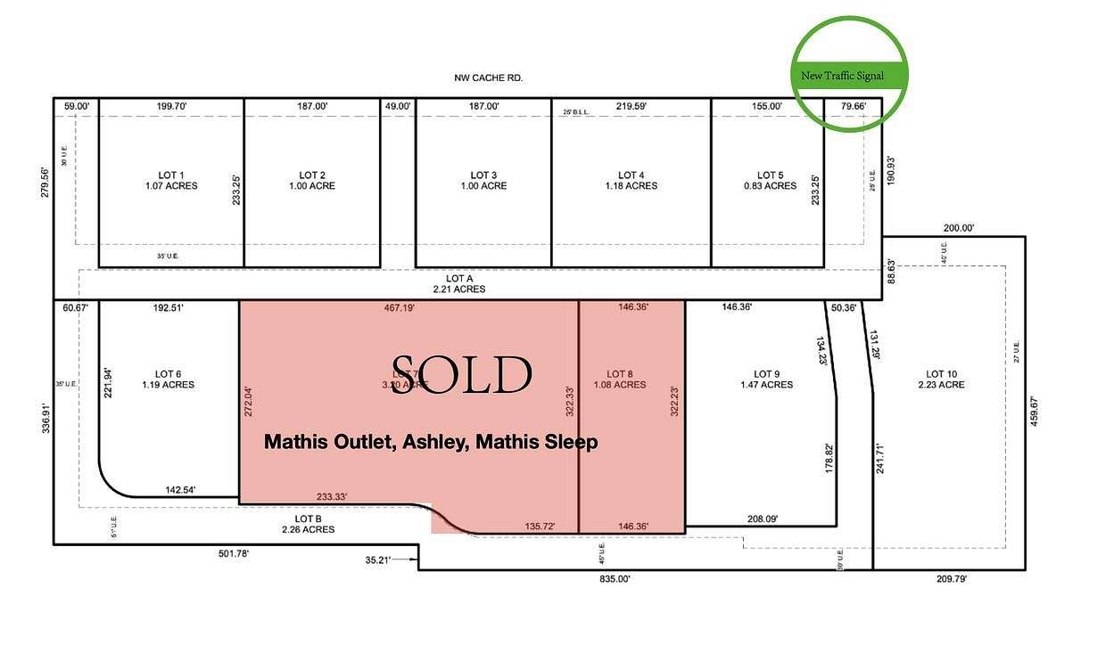 1 Acre of Commercial Land for Sale in Lawton, Oklahoma