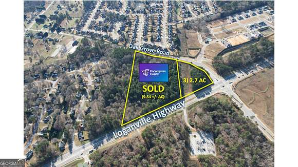 2.8 Acres of Mixed-Use Land for Sale in Loganville, Georgia