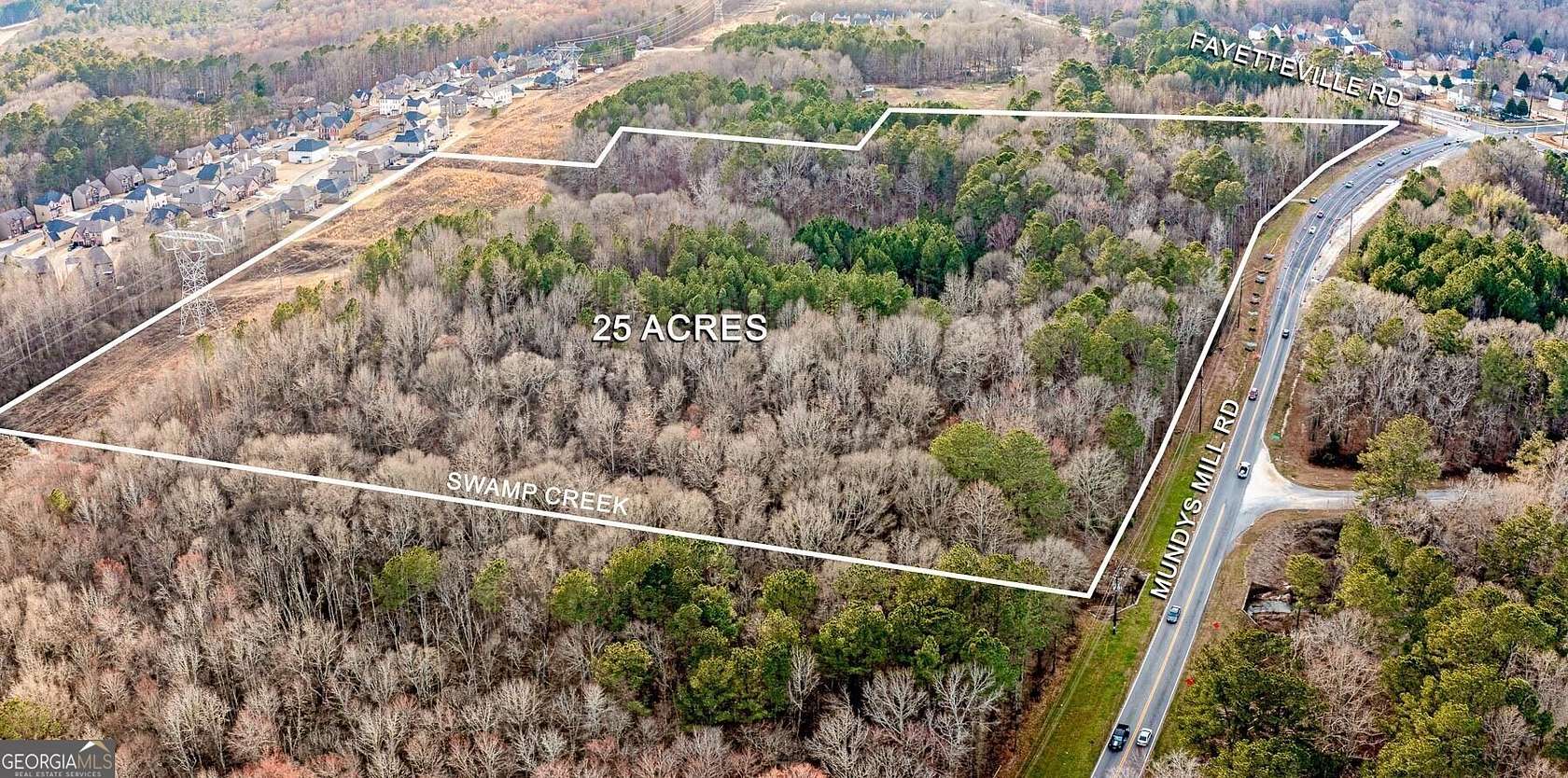 25 Acres of Land for Sale in Jonesboro, Georgia