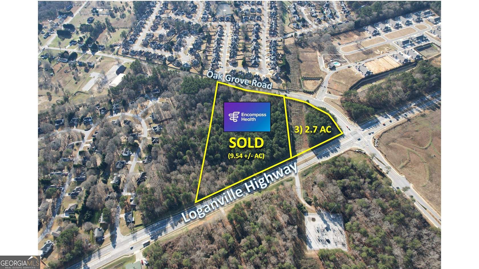 1.9 Acres of Mixed-Use Land for Sale in Loganville, Georgia