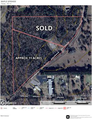 11 Acres of Land for Sale in Hallsville, Texas