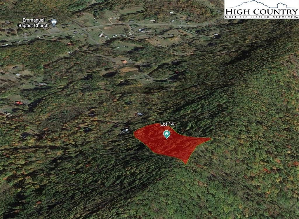 6.8 Acres of Residential Land for Sale in Lansing, North Carolina