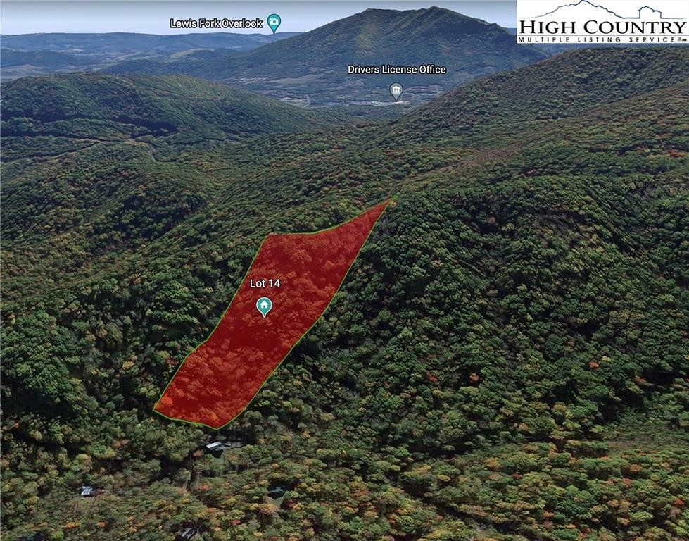 6.8 Acres of Residential Land for Sale in Lansing, North Carolina