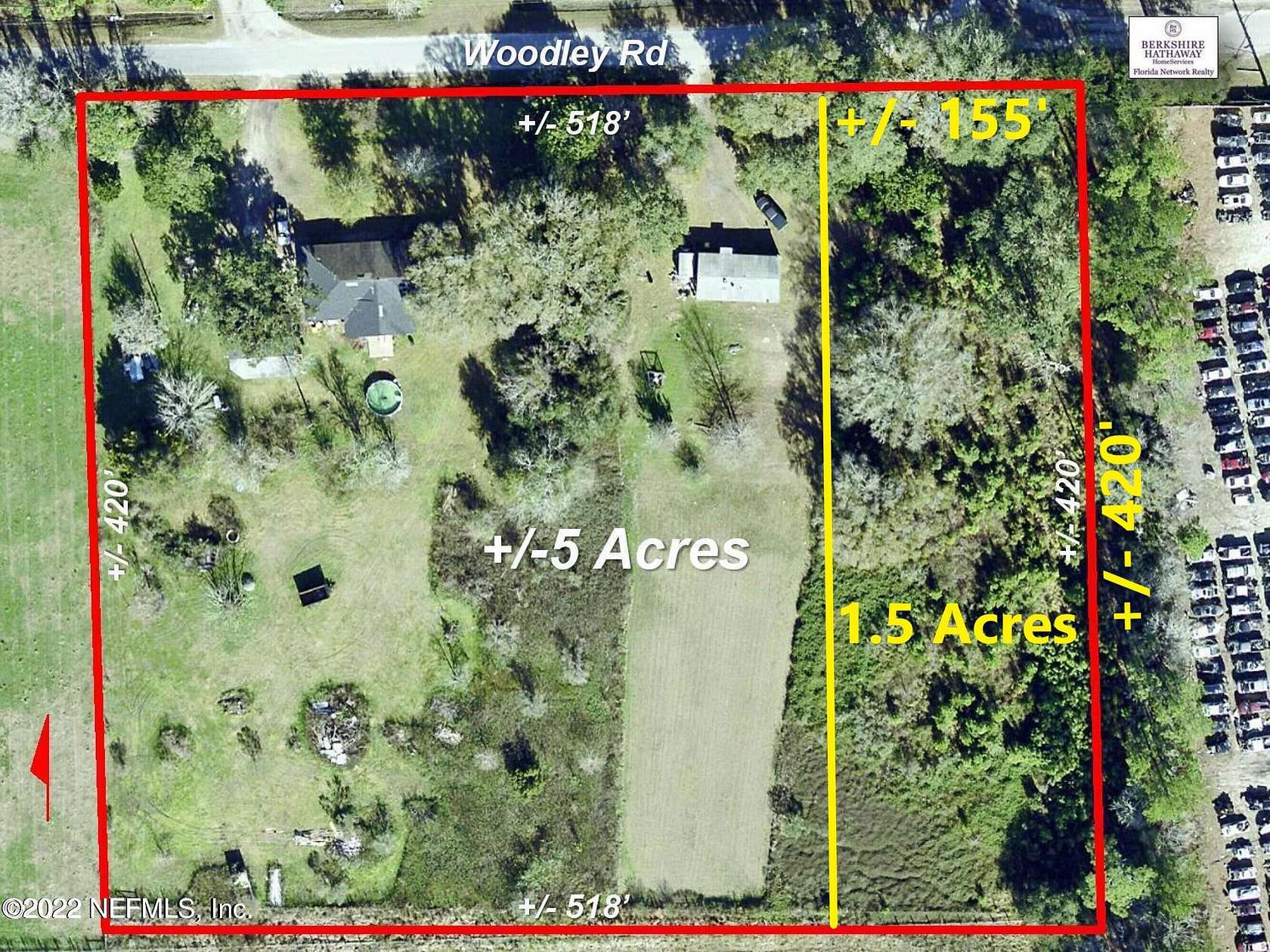1.5 Acres of Commercial Land for Sale in Jacksonville, Florida