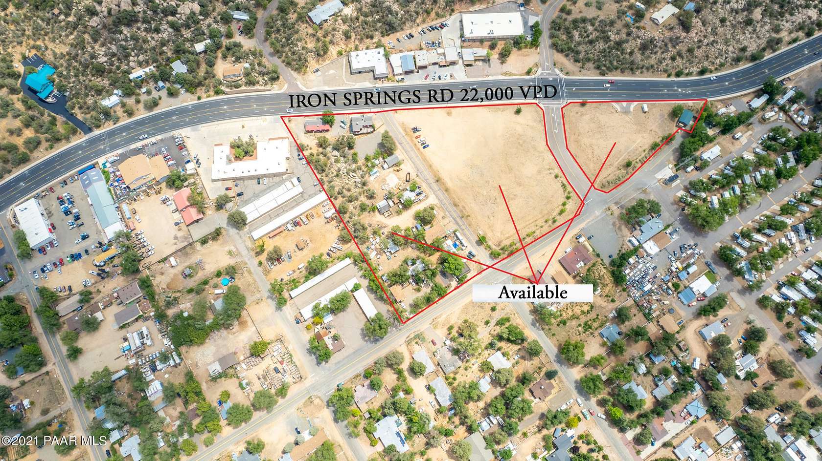 1.67 Acres of Commercial Land for Sale in Prescott, Arizona
