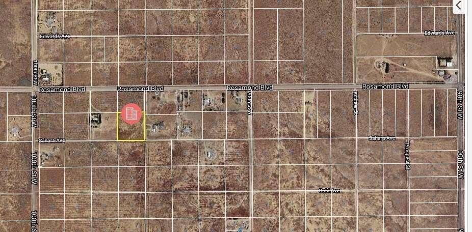 2.78 Acres of Residential Land for Sale in Rosamond, California