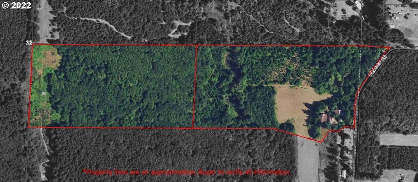 41.4 Acres of Recreational Land with Home for Sale in St. Helens, Oregon