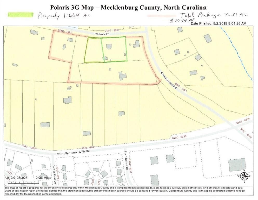 1.7 Acres of Commercial Land for Sale in Huntersville, North Carolina