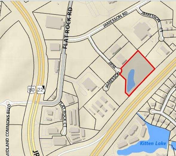 5.5 Acres of Commercial Land for Sale in Midland, Georgia