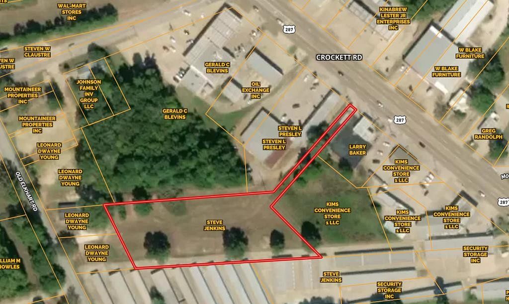 1.8 Acres of Commercial Land for Sale in Palestine, Texas