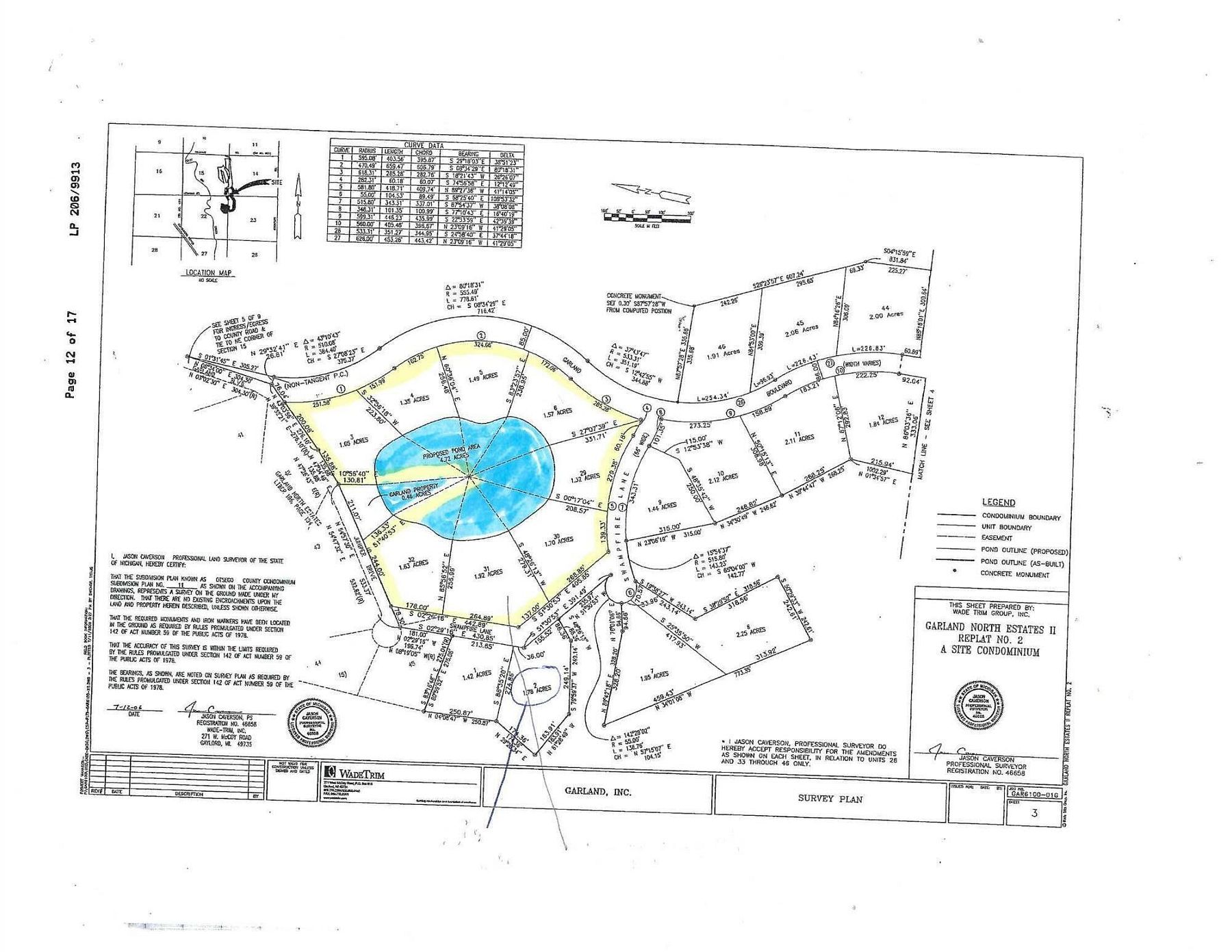 17.4 Acres of Land for Sale in Lewiston, Michigan