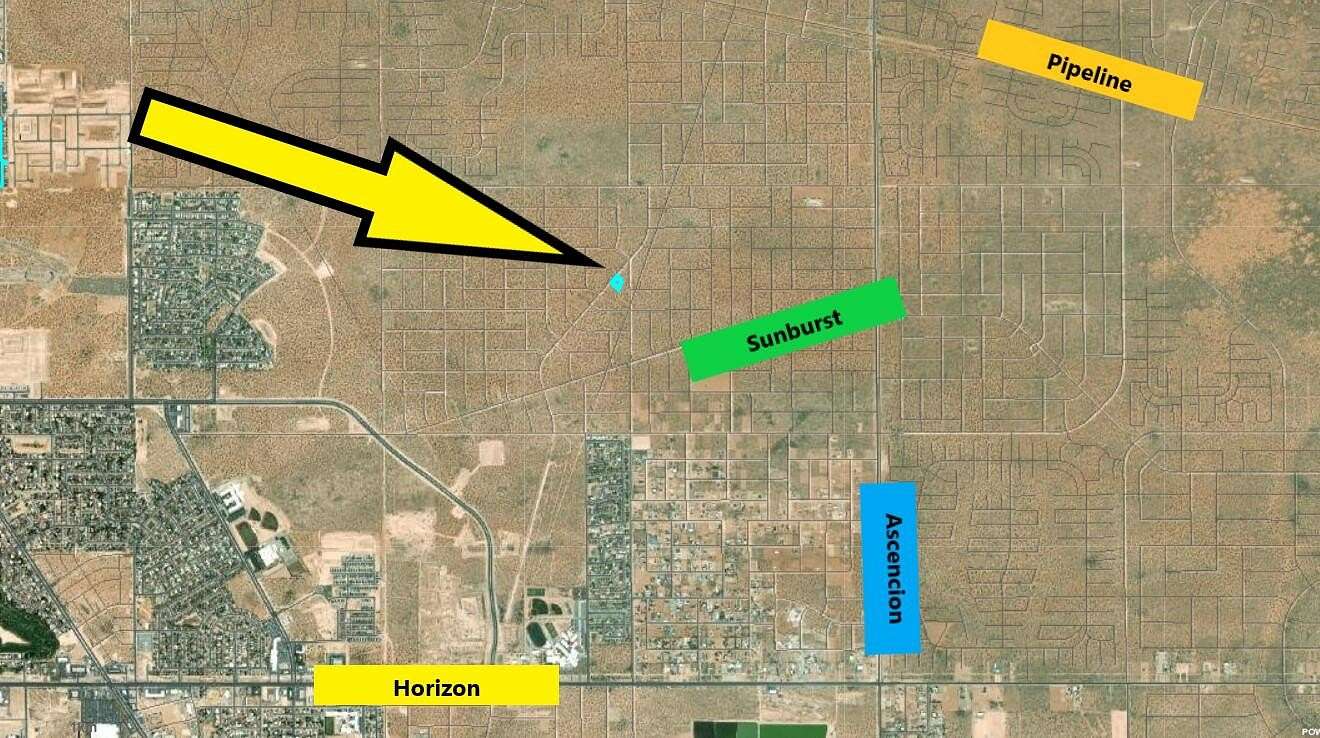 0.66 Acres of Residential Land for Sale in Horizon City, Texas