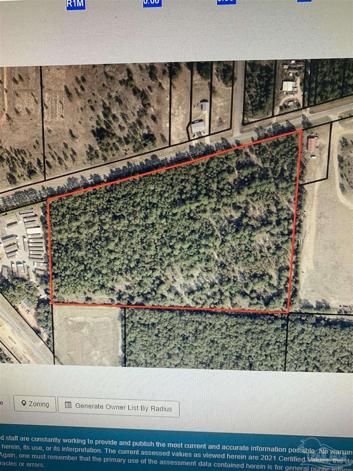 23 Acres of Commercial Land for Sale in Milton, Florida