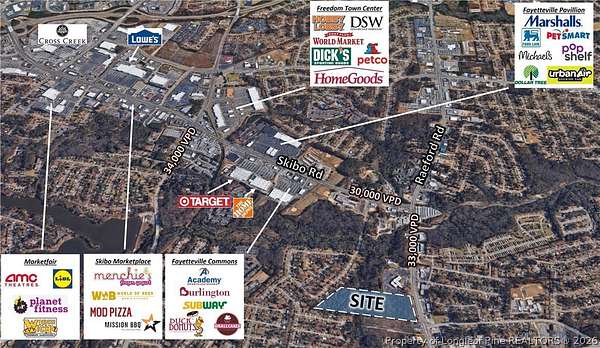 21.3 Acres of Land for Sale in Fayetteville, North Carolina
