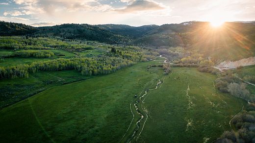 1,160 Acres of Improved Recreational Land & Farm for Sale in Montpelier, Idaho