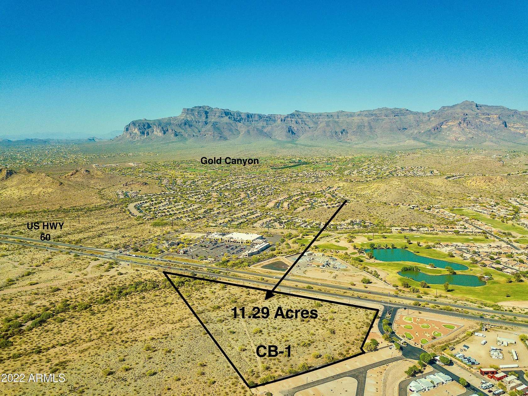 11.2 Acres of Land for Sale in Gold Canyon, Arizona