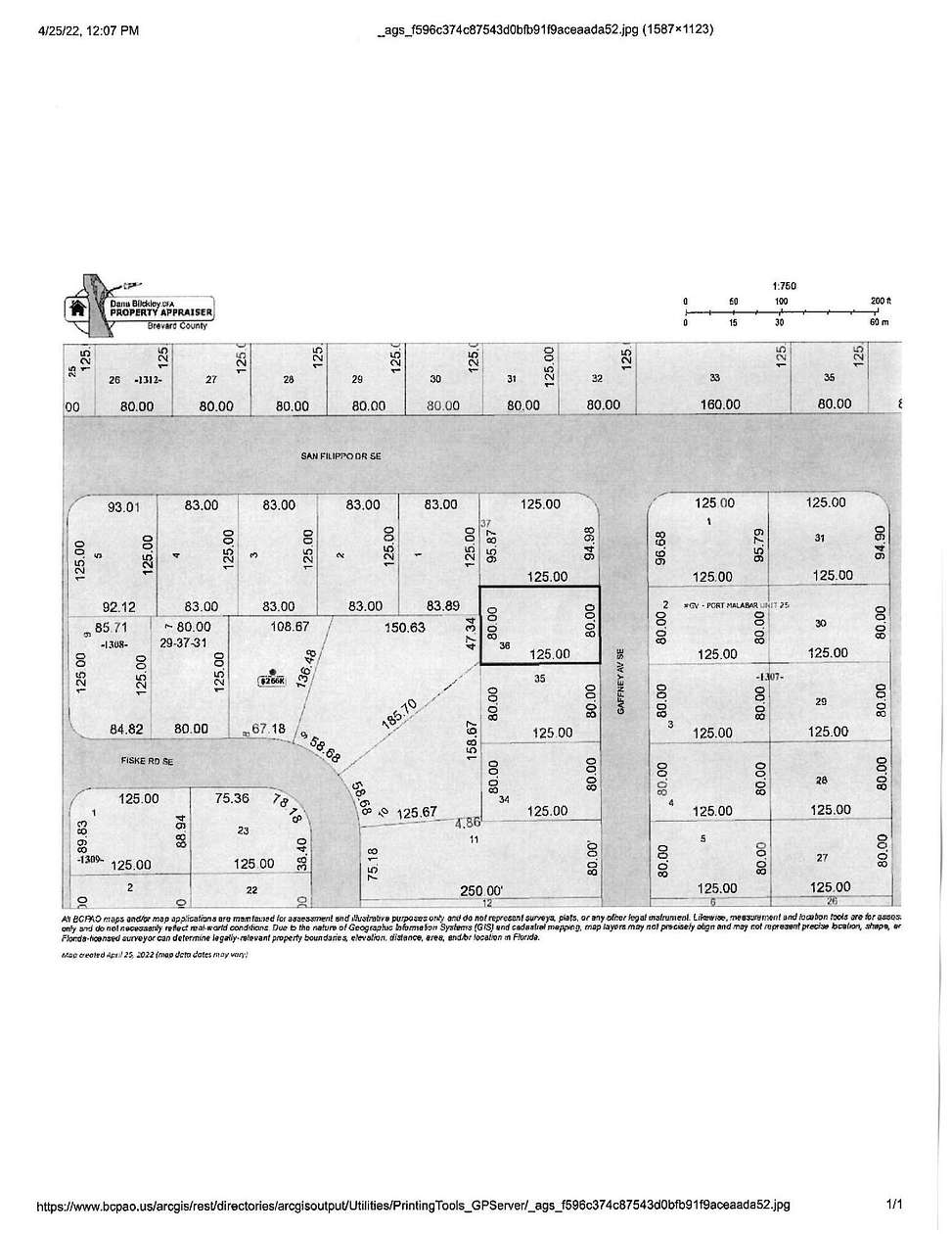 0.23 Acres of Mixed-Use Land for Sale in Palm Bay, Florida