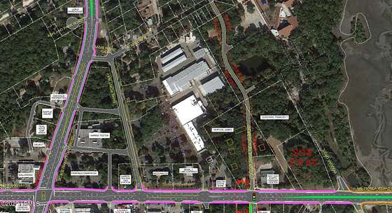 2.5 Acres of Commercial Land for Sale in Beaufort, South Carolina