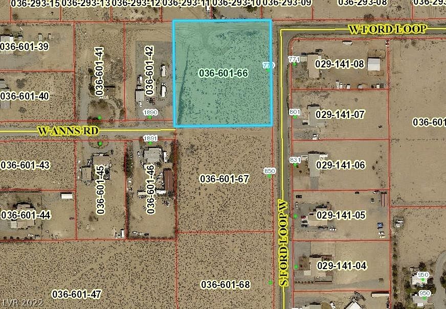 2.3 Acres of Land for Sale in Pahrump, Nevada