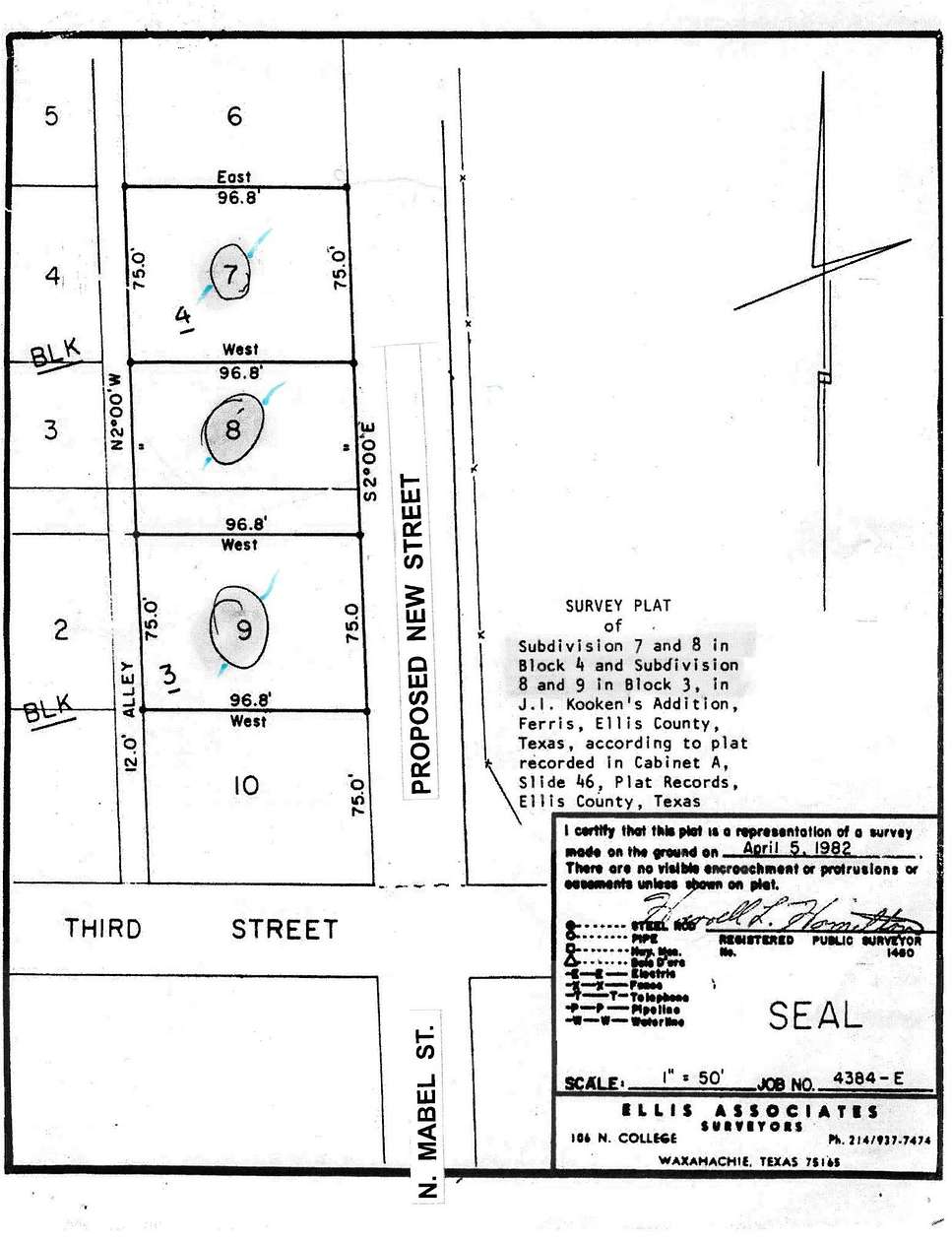 0.17 Acres of Residential Land for Sale in Ferris, Texas