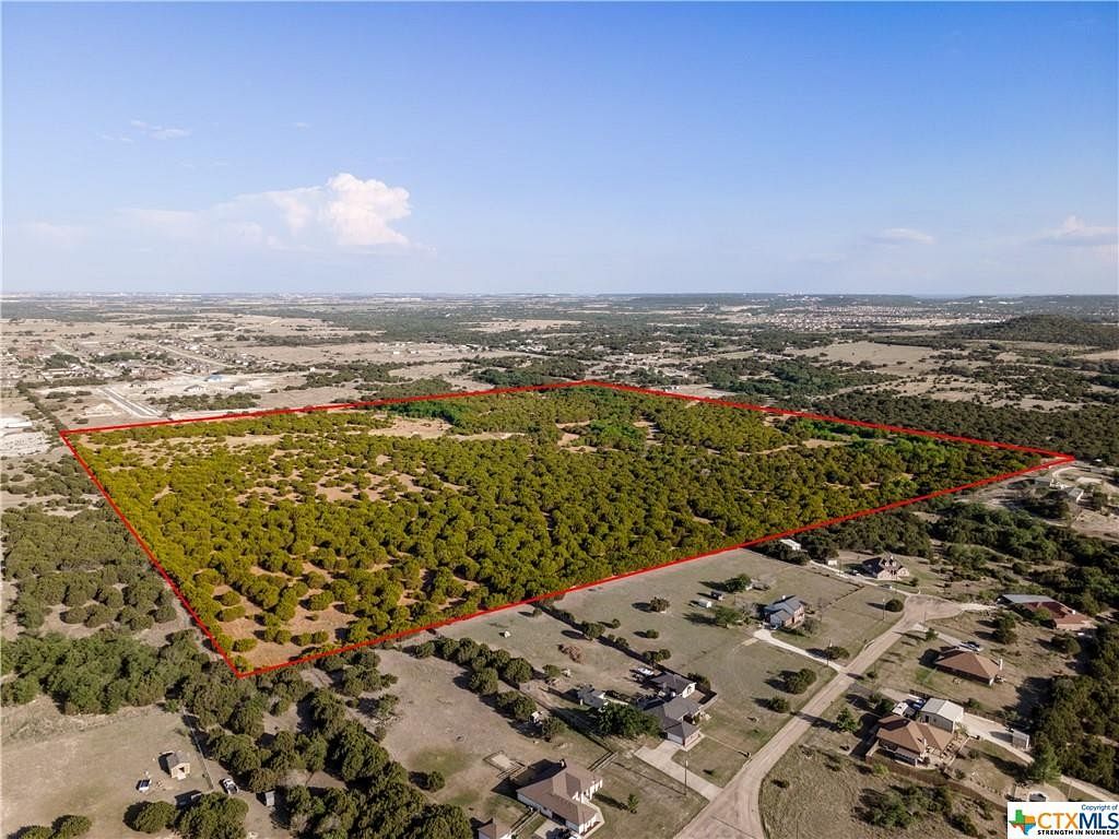 80 Acres of Agricultural Land with Home for Sale in Copperas Cove, Texas