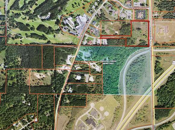 1.5 Acres of Commercial Land for Sale in Cadillac, Michigan