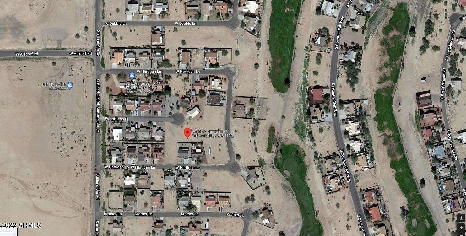 0.19 Acres of Residential Land for Sale in Arizona City, Arizona