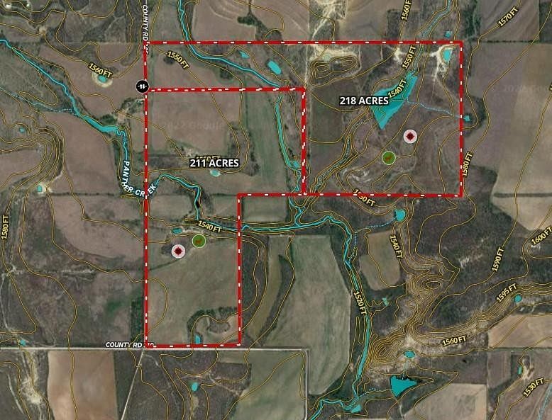 429 Acres of Recreational Land & Farm for Sale in Gouldbusk, Texas