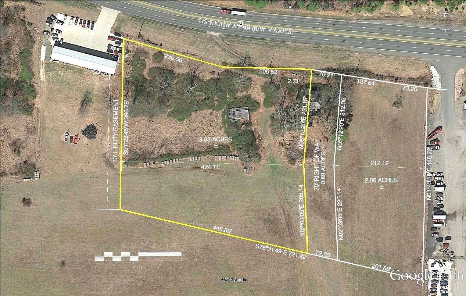 4 Acres of Commercial Land for Sale in Conway, Arkansas
