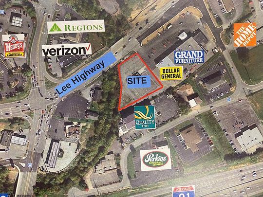 1.8 Acres of Commercial Land for Sale in Bristol, Virginia