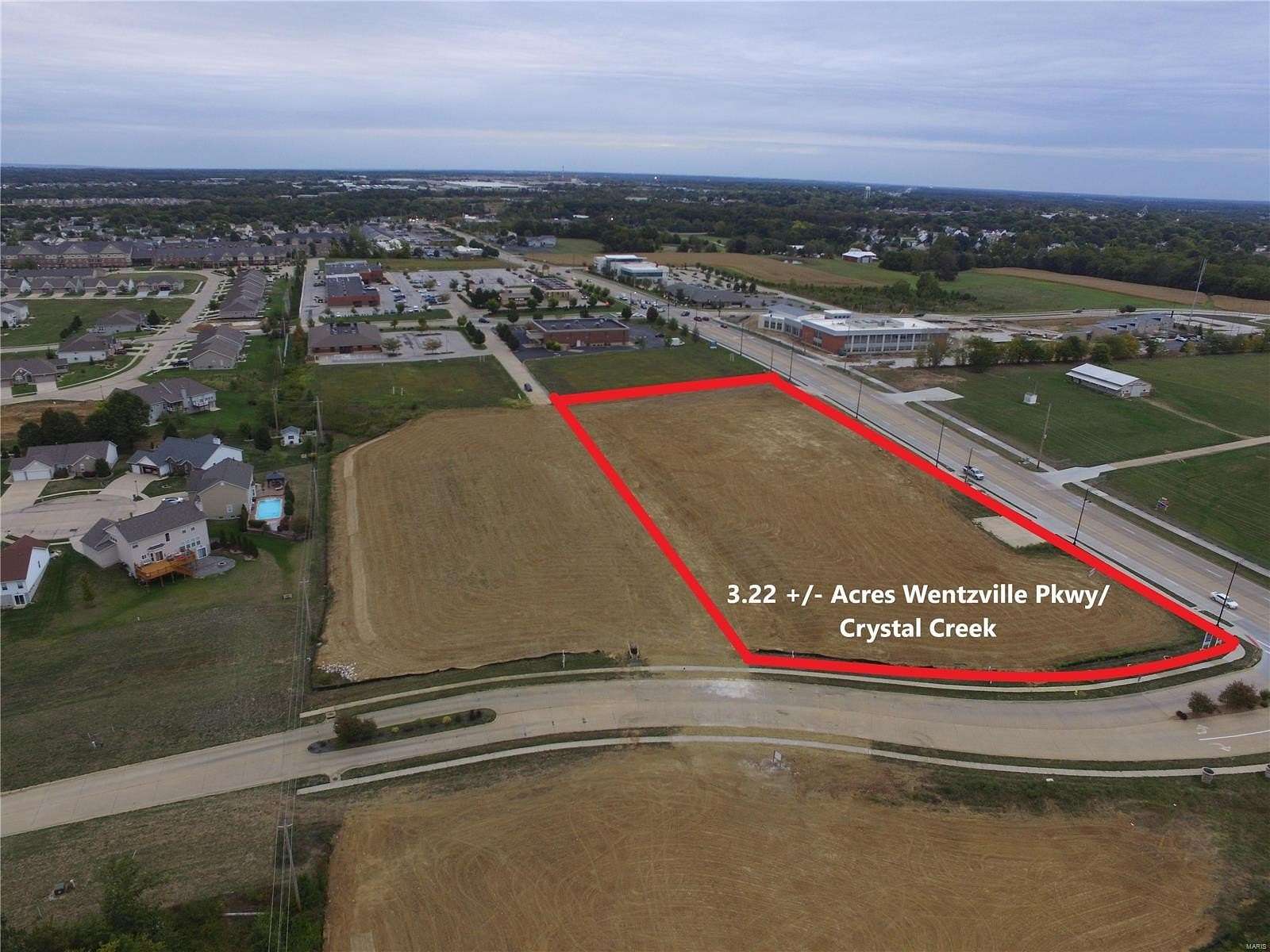 3.22 Acres of Mixed-Use Land for Sale in Wentzville, Missouri