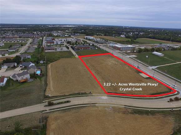 3.22 Acres of Mixed-Use Land for Sale in Wentzville, Missouri