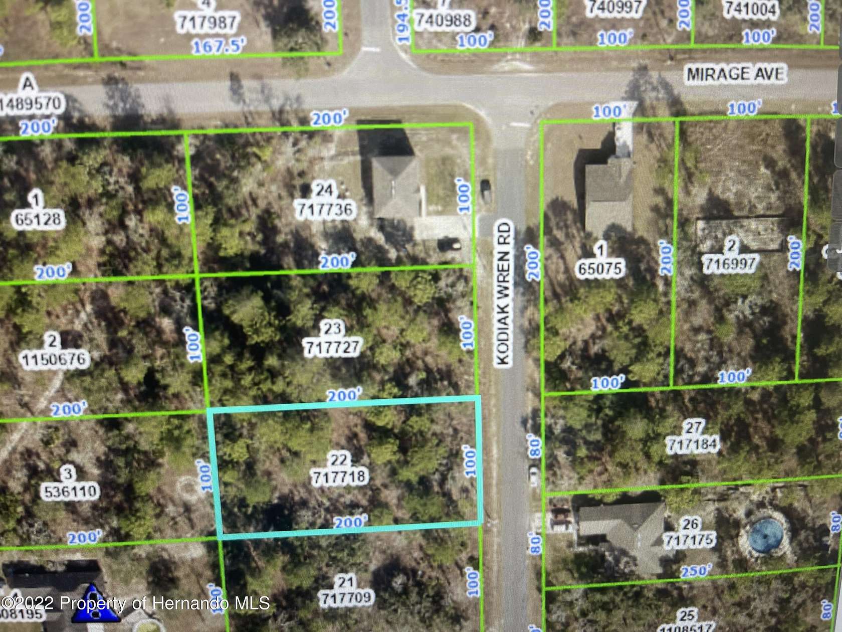 0.46 Acres of Land for Sale in Brooksville, Florida