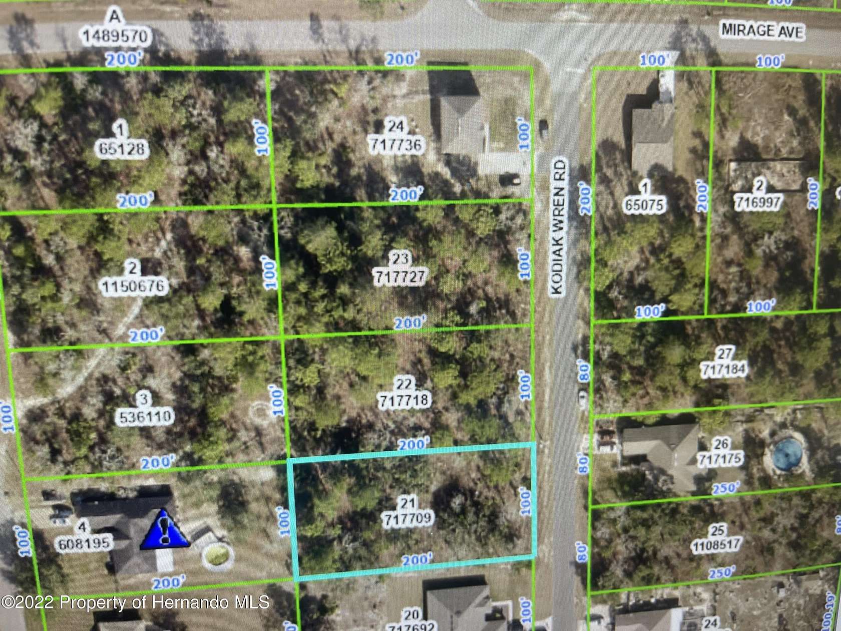 0.46 Acres of Land for Sale in Brooksville, Florida