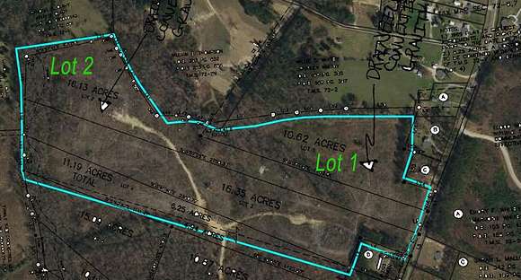 16.1 Acres of Land for Sale in Lawrenceville, Virginia