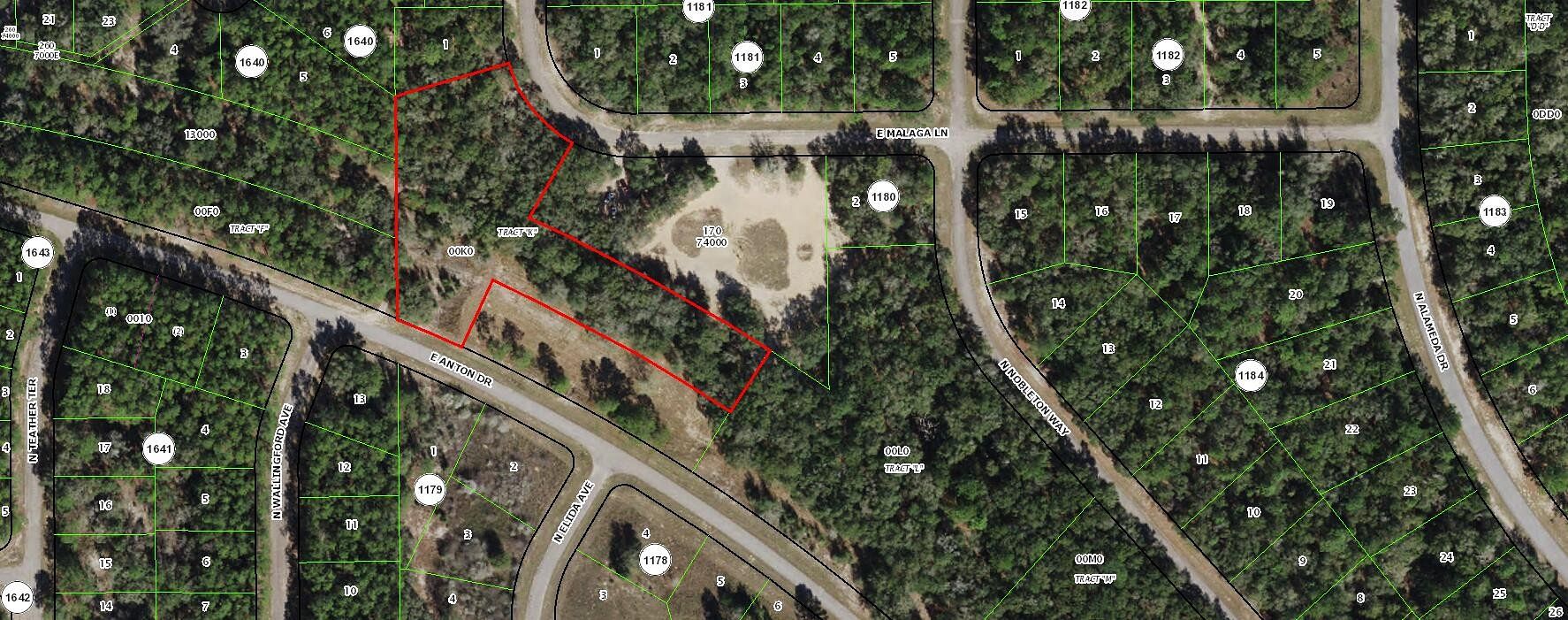 2.27 Acres of Residential Land for Sale in Citrus Springs, Florida