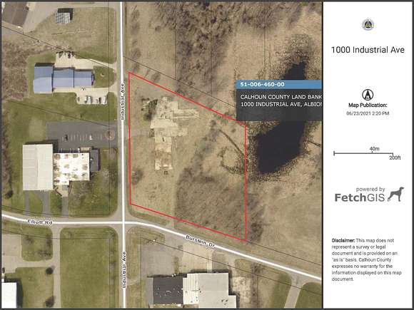 4 Acres of Commercial Land for Sale in Albion, Michigan