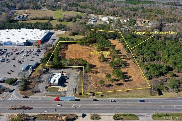 6.9 Acres of Commercial Land for Sale in Thomasville, Alabama